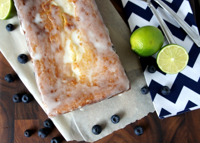 Moist Blueberry Lime Cake