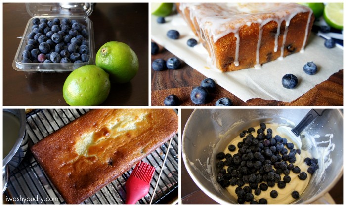 blueberry lime cake