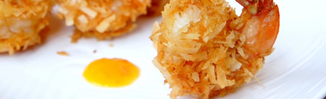 Curried Coconut Fried Shrimp