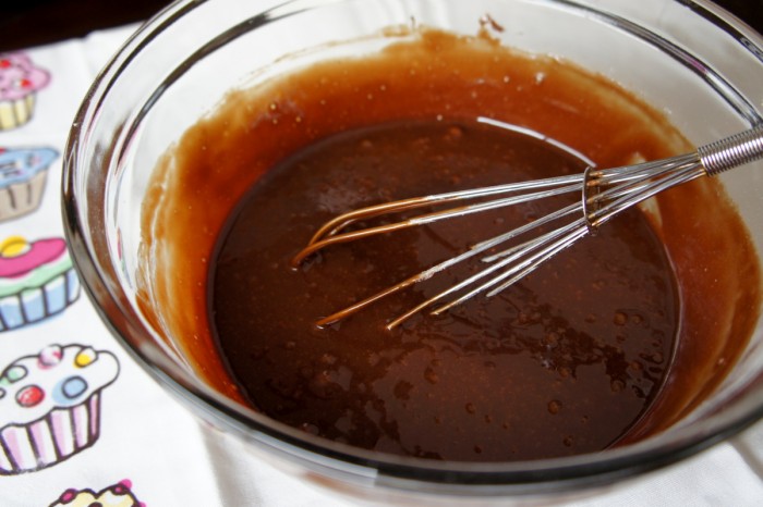 Chocolate Molten Lava Cake Batter