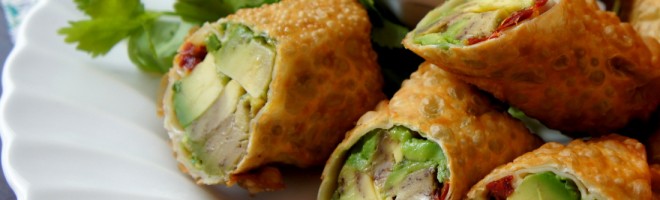 Avocado Egg Rolls