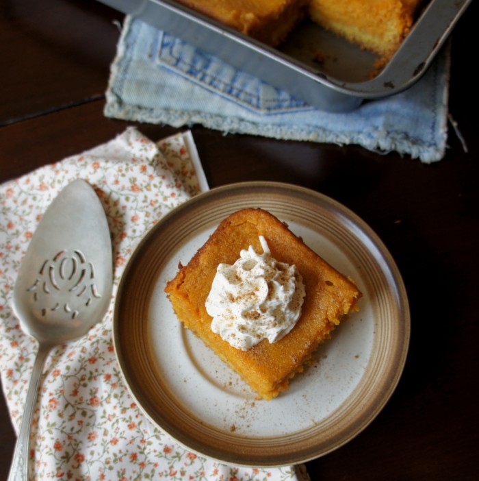 Pumpkin Gooey Cake Recipe