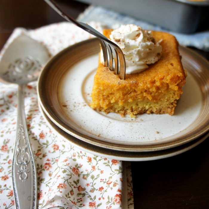 pumpkin gooey cake recipe