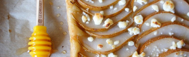 Pear & Goat Cheese Tart