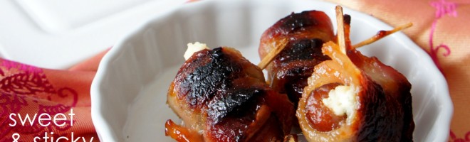 Bacon Wrapped Dates