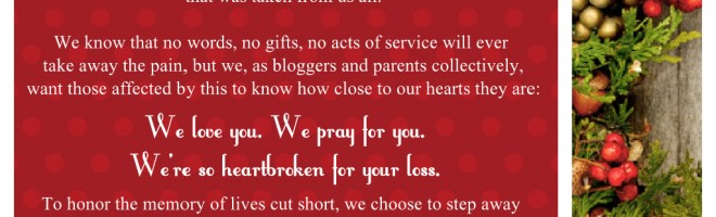 National Blogging Day of Remembrance