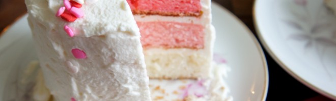 Ombré Cake for Two