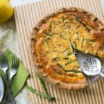 Asparagus and Goat Cheese Quiche