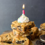 Oreo Birthday Blondies