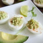 Guacamole Deviled Eggs