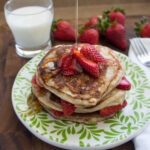 Strawberry Greek Yogurt Pancakes
