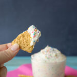 Cheesecake Cake Batter Dip