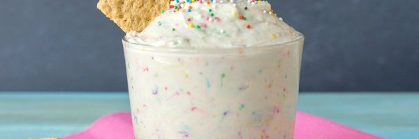Cheesecake Cake Batter Dip