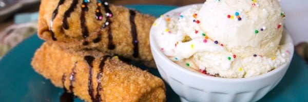 Birthday Cake Egg Rolls