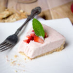 Strawberry Cheesecake Ice Cream Cake