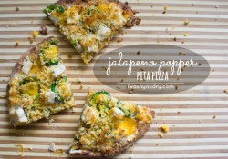 Jalapeño Popper Pita Pizza