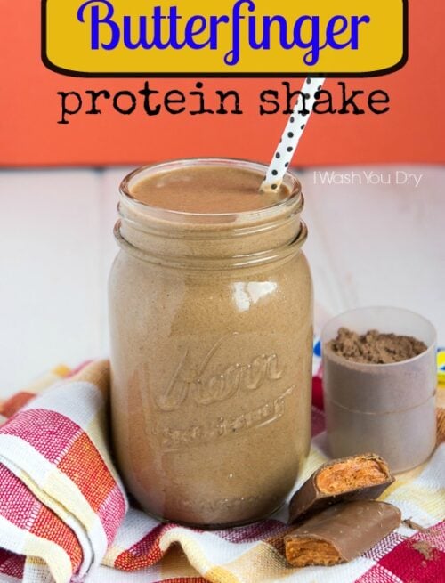 butterfinger protein shake