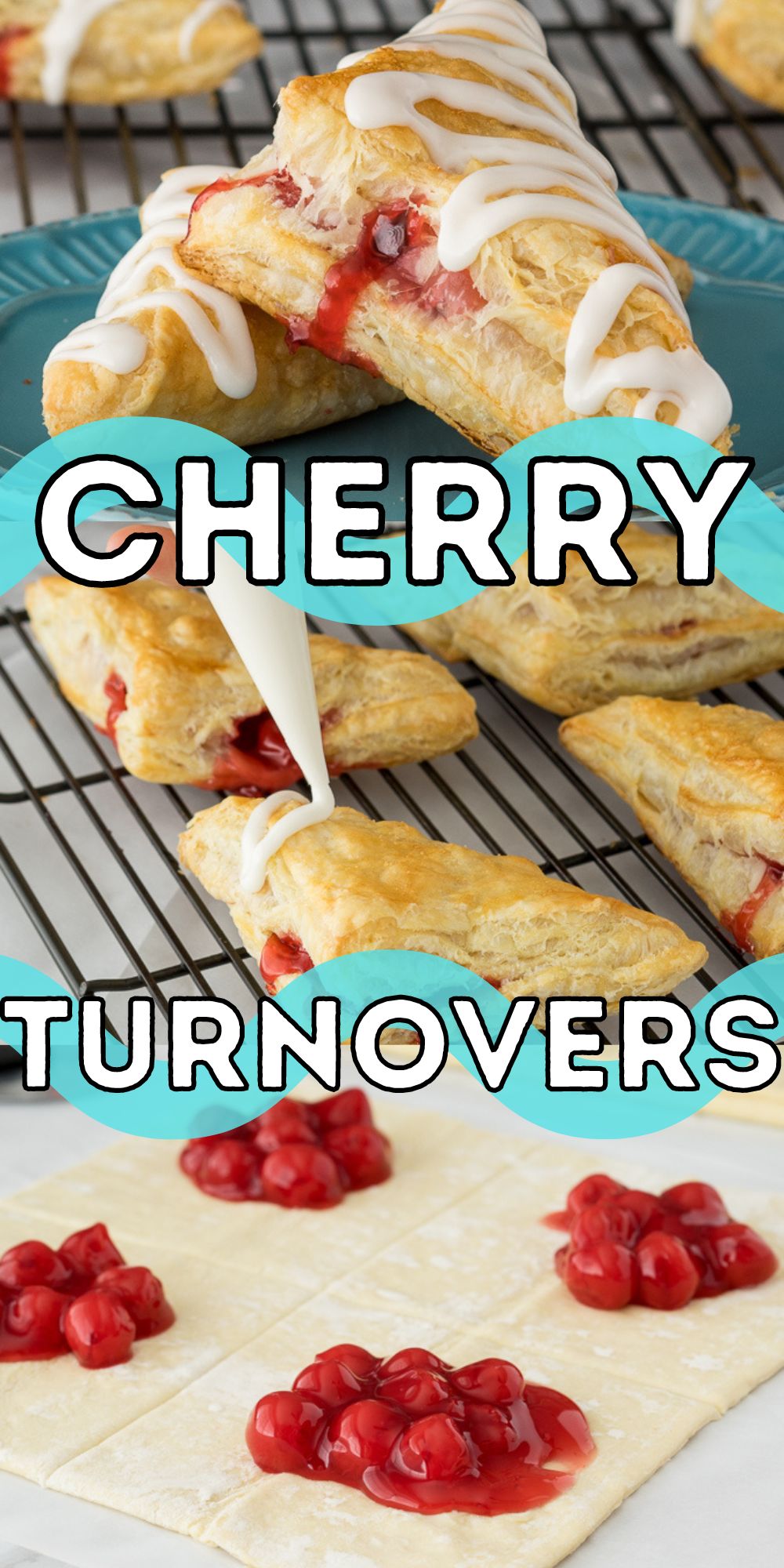 Super Easy Cherry Turnovers I Wash You Dry