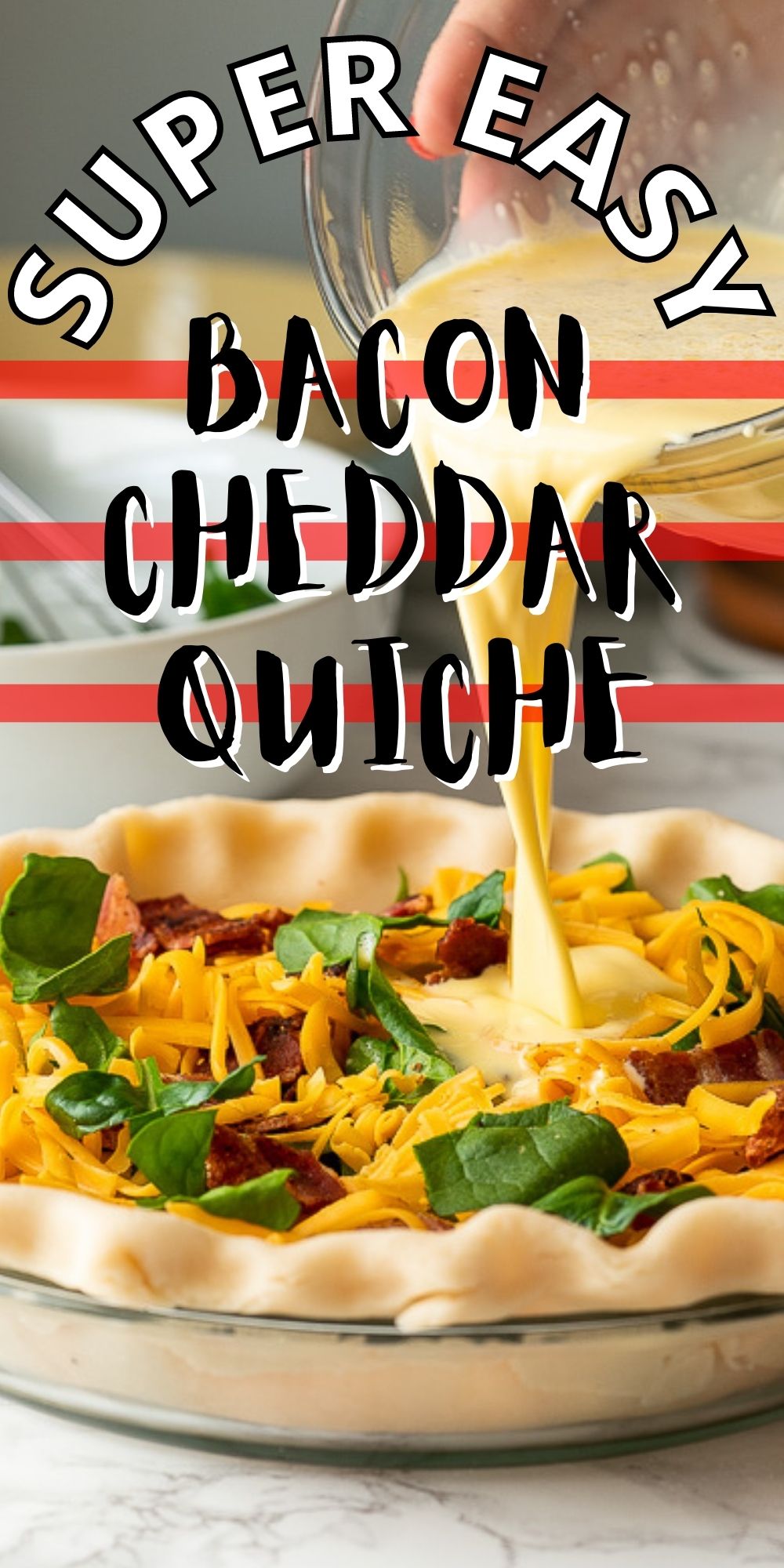 Bacon Cheddar Quiche Recipe I Wash You Dry