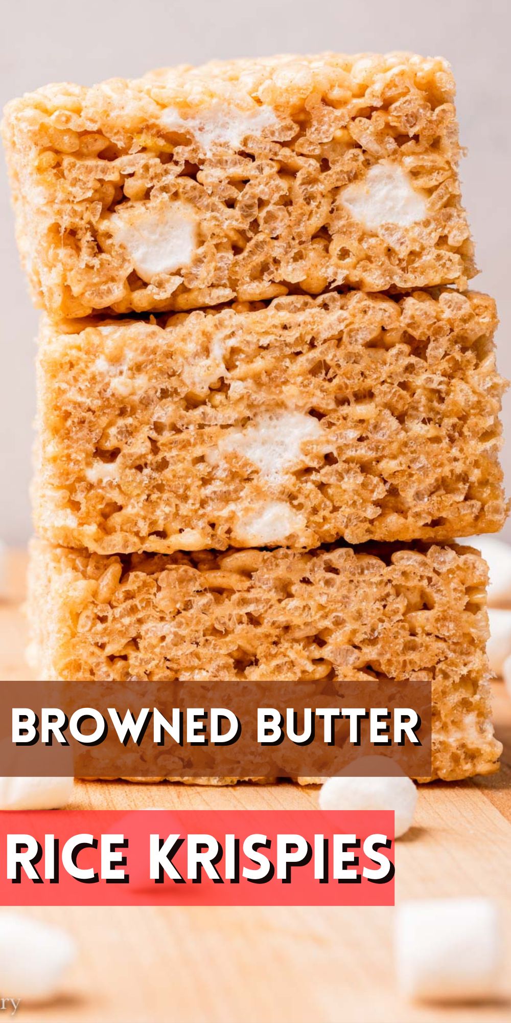 Browned Butter Rice Krispie Treats I Wash You Dry