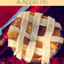Pumpkin Cheesecake Apple Pie