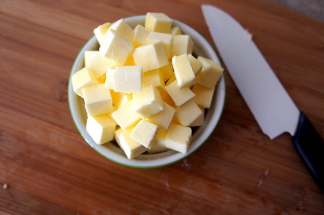 Keep your butter really cold when making pie crust for a super flaky texture.