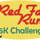 Logo saying: "Red Face Run - 5k Challenge"