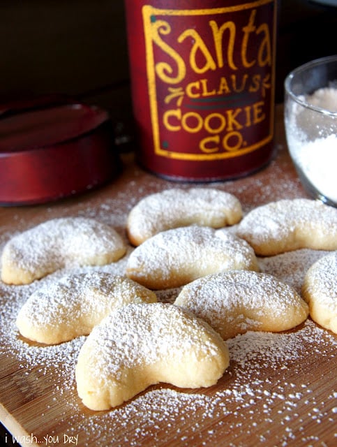 Almond Crescent Cookies!