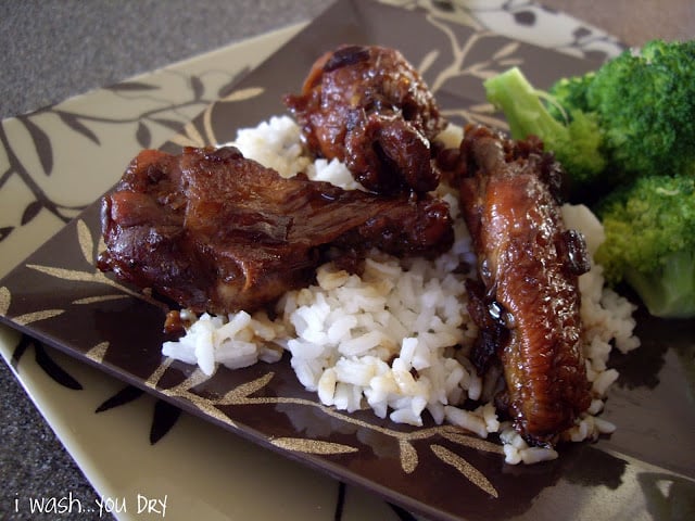 Chicken Wings in Teriyaki Sauce