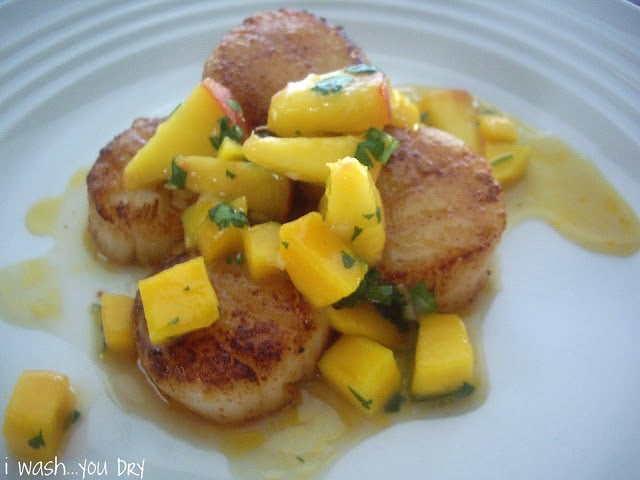 Chipotle Seared Scallops