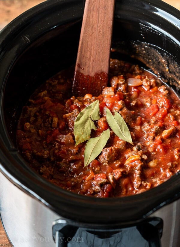 Crock Pot Pasta Bolognese Sauce Recipe I Wash You Dry