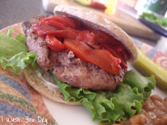 Spicy Diablo Turkey Burger