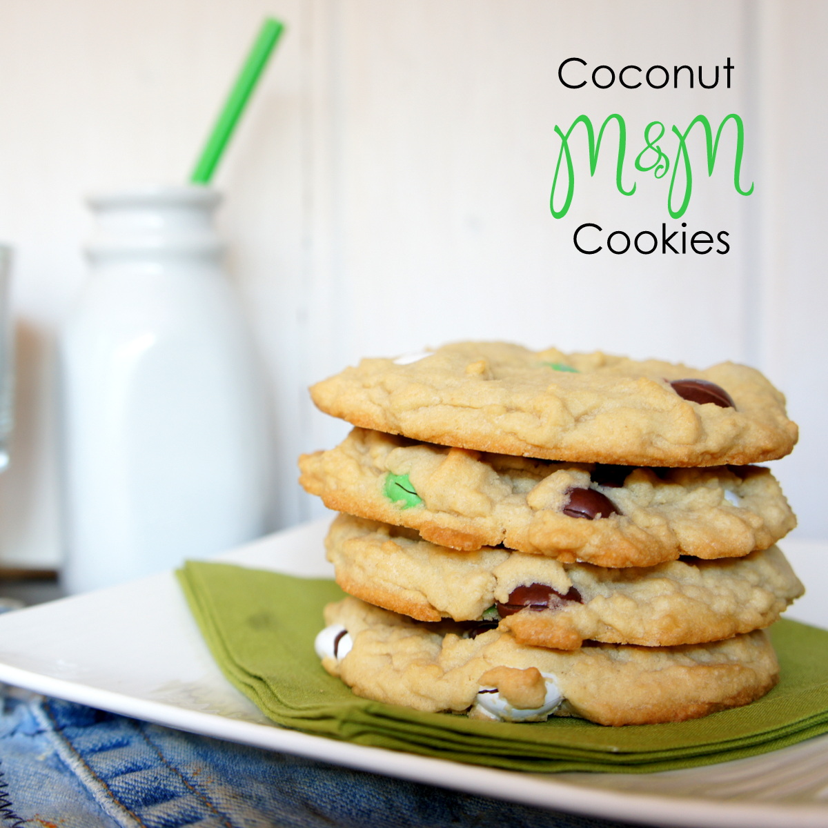 M&M Cookies - The Recipe Rebel