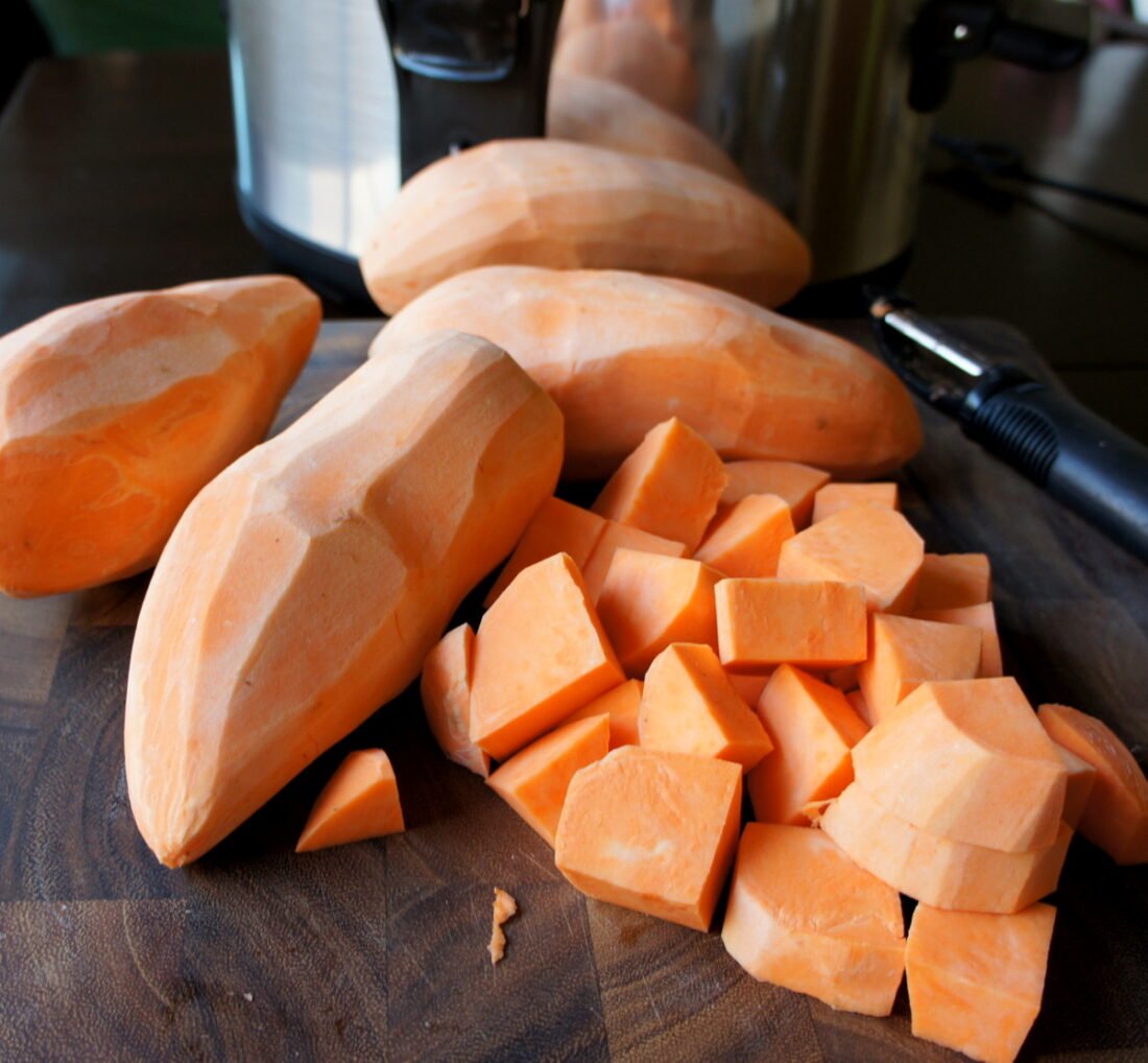 Crock Pot Sweet Potato Casserole - I Wash You Dry