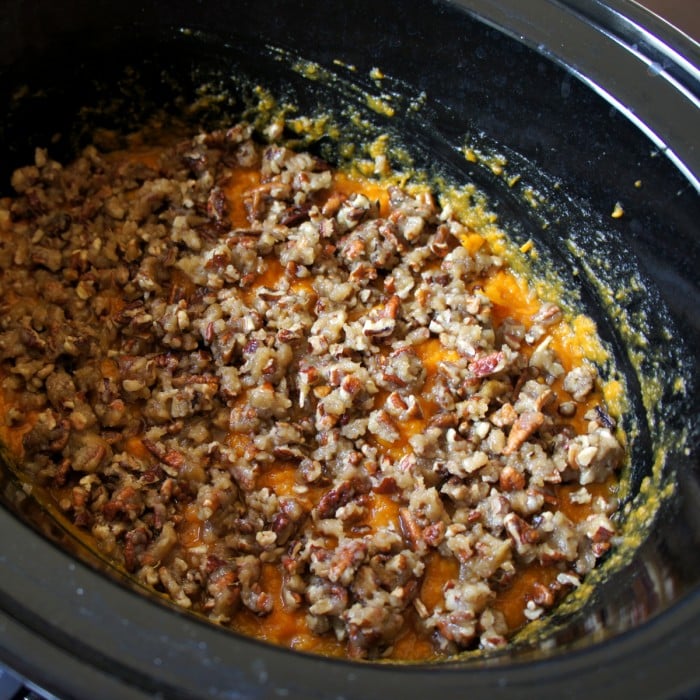 Crock Pot Sweet Potato Casserole