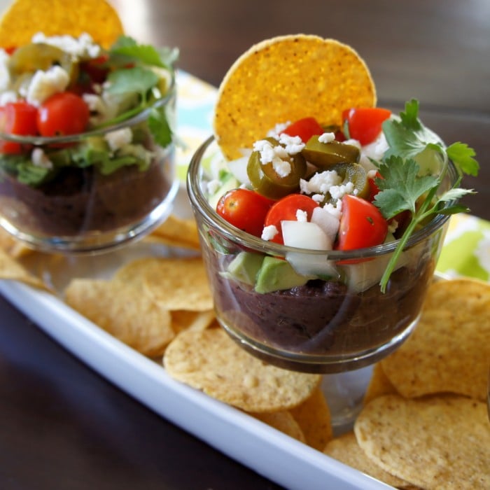 I love this 5 ingredient Black Bean Dip!