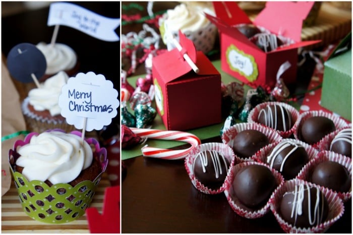 Christmas designed food gift packaging ideas