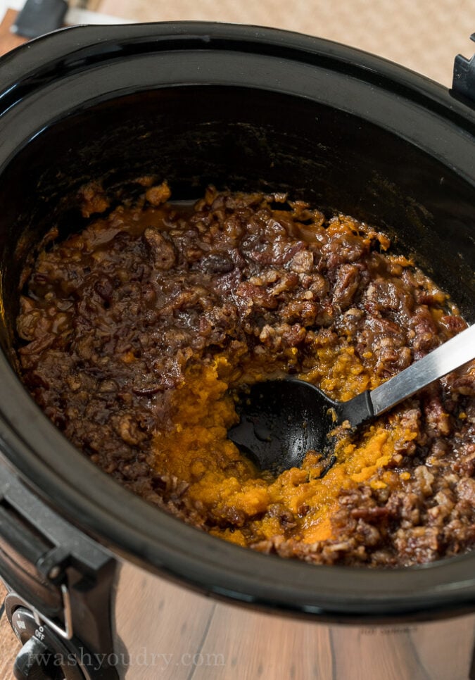 Crockpot Sweet Potato Casserole - STOCKPILING MOMS™