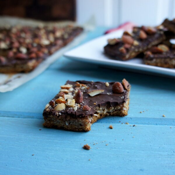 Oats 'n' Toffee Chocolate Squares