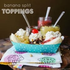 Banana Split Toppings