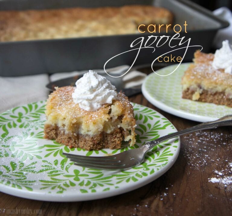 Carrot Gooey Cake
