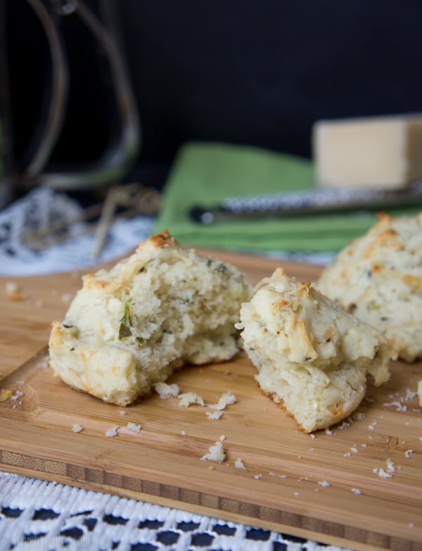 Quick Parmesan and Herb Biscuits