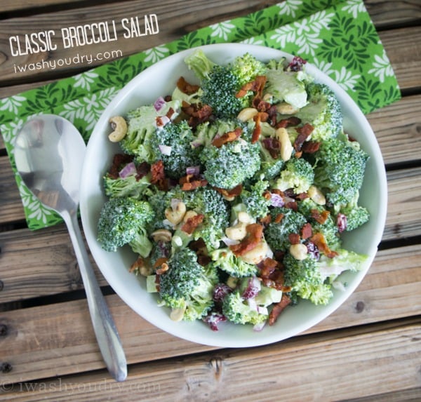 Classic Broccoli Salad Recipe