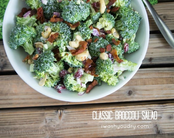 Classic Broccoli Salad Recipe