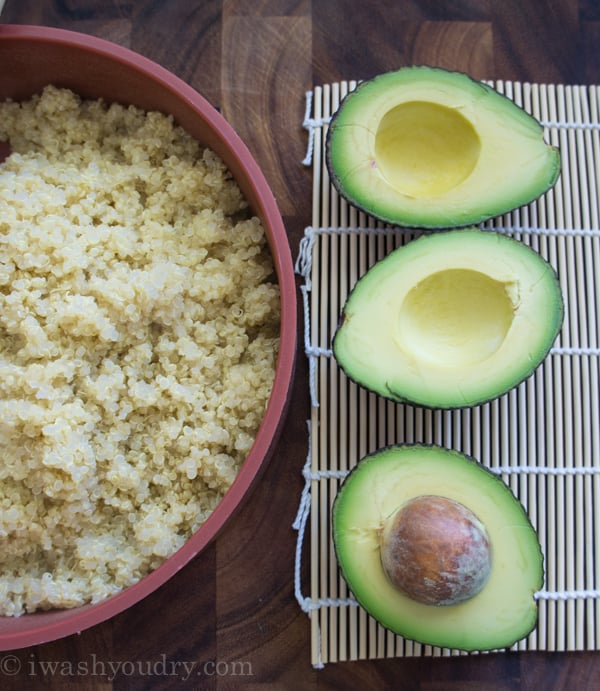 Quinoa & Avocado Sushi Rolls