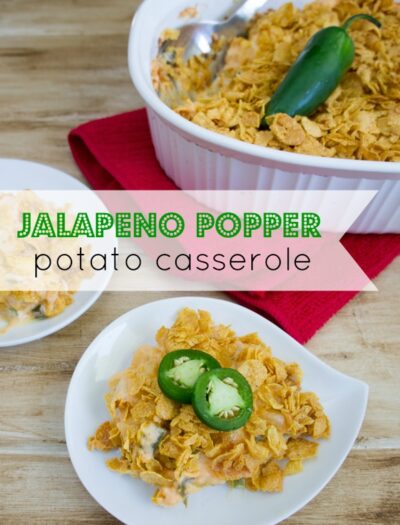 Jalapeño Popper Potato Casserole