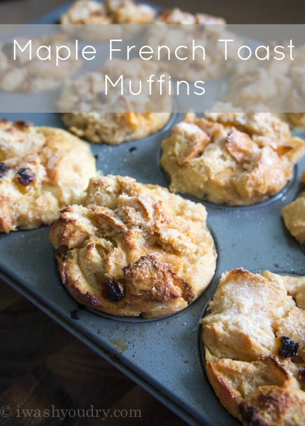 Maple French Toast Muffins