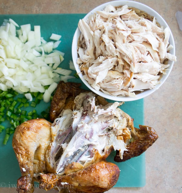 Easy shredded chicken