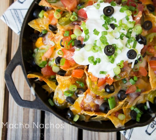Fully Loaded Nachos | Healthy Super Bowl Recipes You Can Make For Game Day