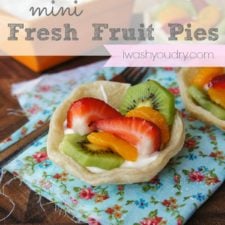 Mini Fresh Fruit Pies